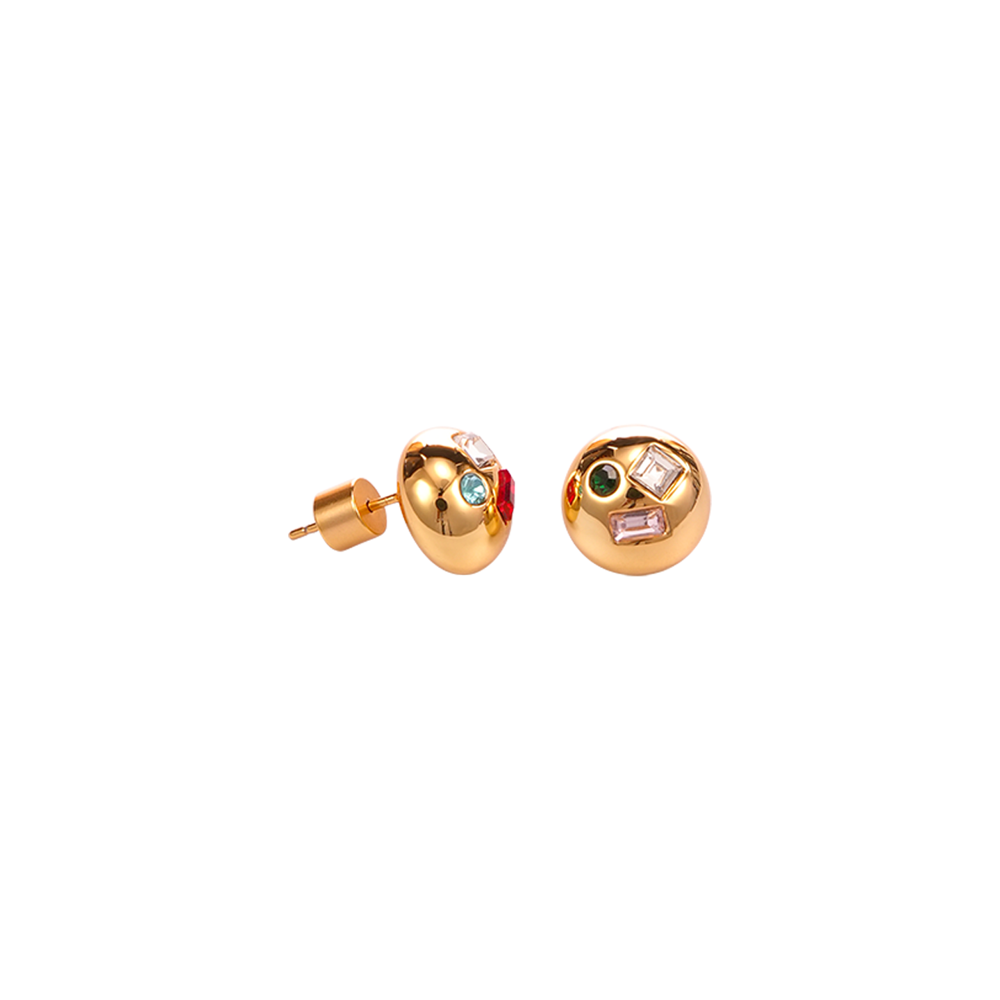 Liquid Metal Droplet Earrings | Dual-Tone 24K Gold & Silver | Textured Statement Drops | Niche Collection
