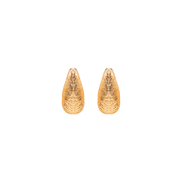 Seashell Elegance Earrings | Dual-Tone 24K Gold & Silver | Coastal Goddess Collection