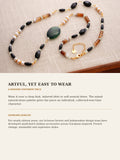 Verdant necklace styling and Zhongmei jewelry brand story