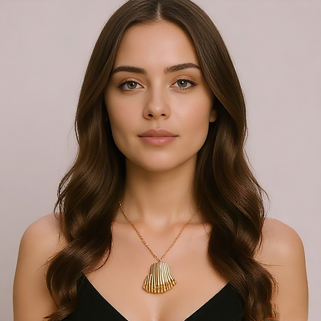 Geometric Elegance Pendant Necklace | Modern Abstract Design | Versatile Everyday Jewelry