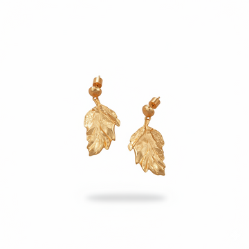 Dual-Tone Geometric Earrings | 24K Gold Plated & Silver Finish | Hypoallergenic 925 Sterling Silver Posts